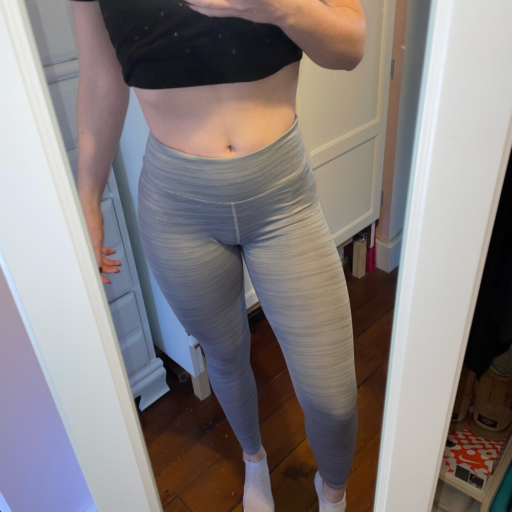 Forever 21 Gray Workout Legging